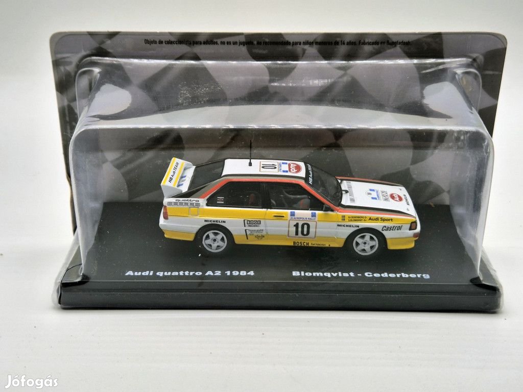 Audi Quattro #10 - Acropolis Rally (1984) - Stig Blomqvist - Bjorn Ce