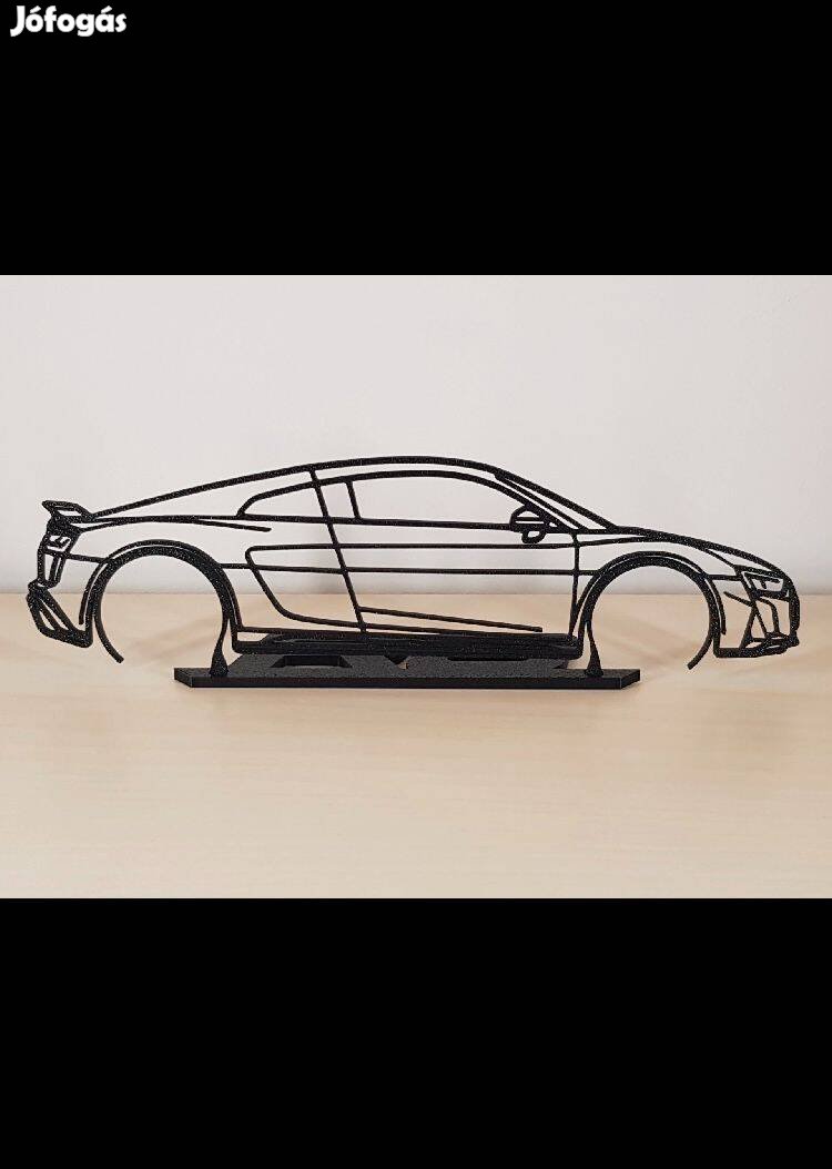 Audi R8 asztali modell, dekoráció