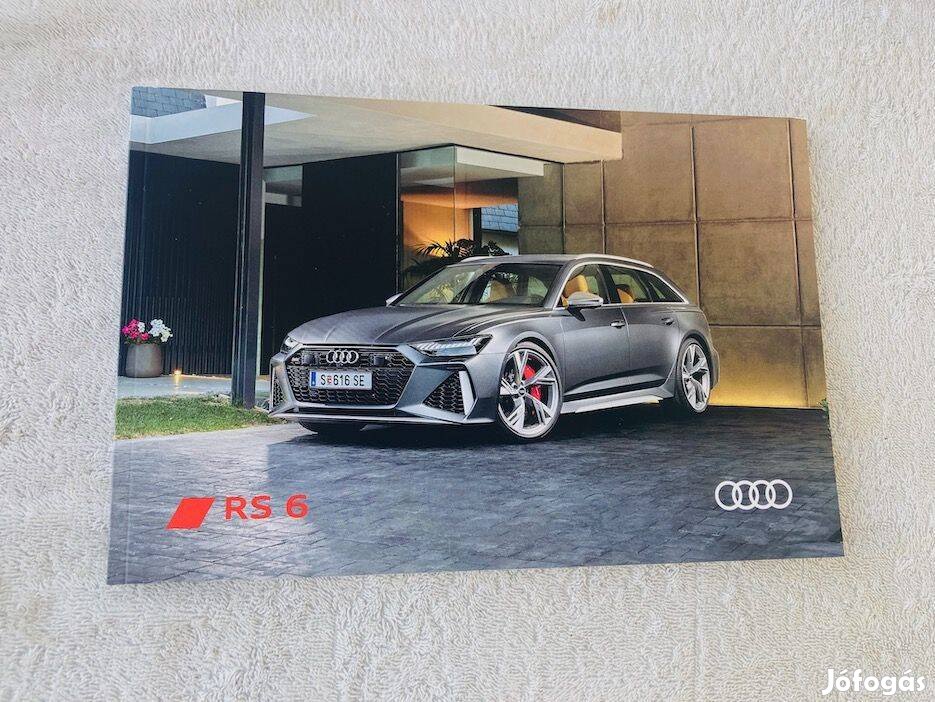 Audi RS 6 prospektus, katalógus, brossúra