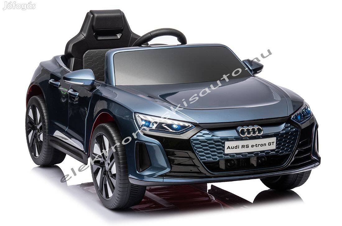Audi RS E-tron GT 12V lakk kék eredeti licence 1sz. elektromos kisautó