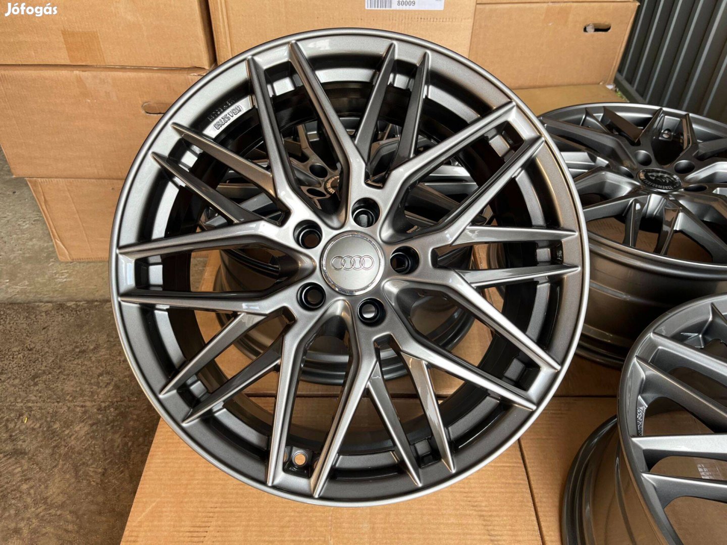 Audi RS Style 18" 5x112 Új alufelni eladó 18 coll A3 A4 A6 Q5