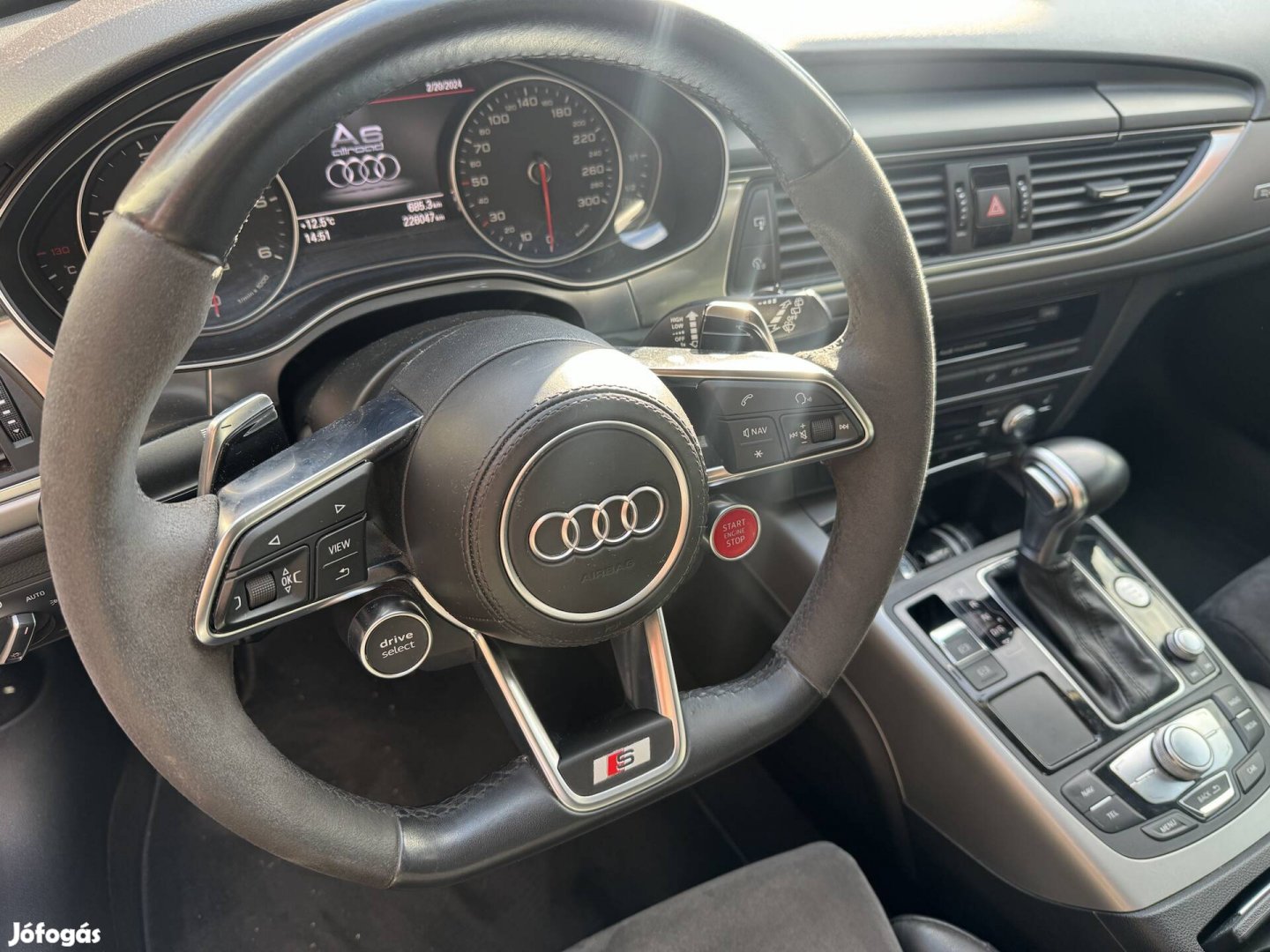 Audi RS kormány 