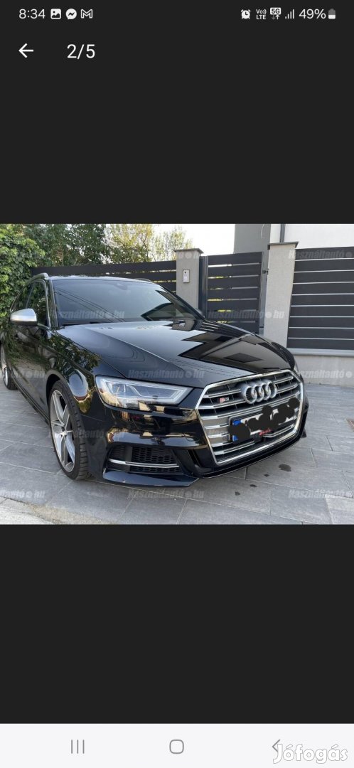 Audi S3 2015 Lökhárító olcsón