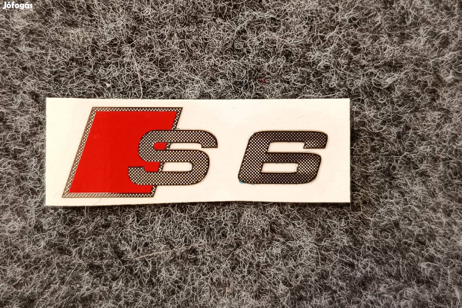 Audi S6 matrica logó