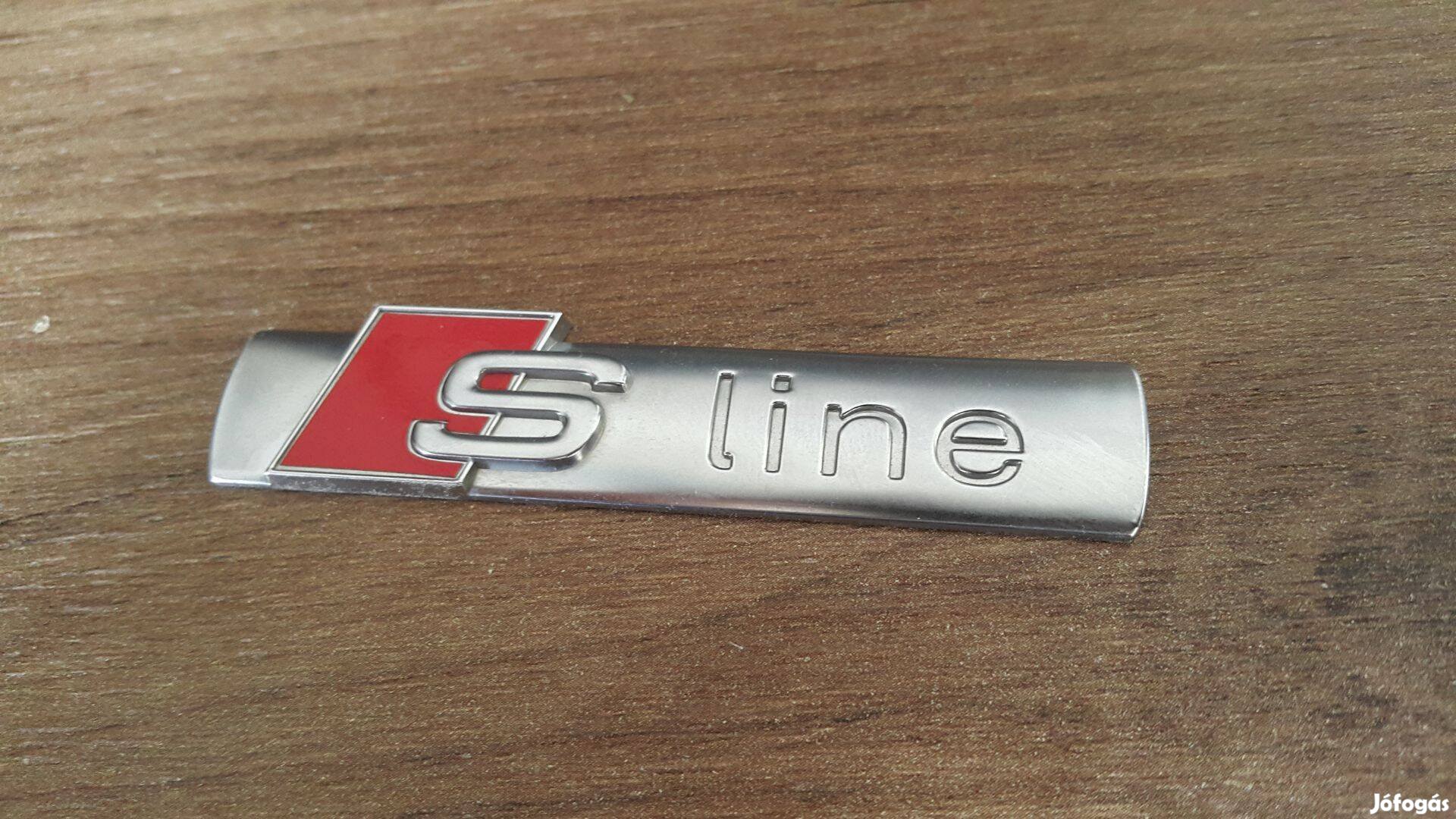 Audi S-Line Sline felirat logo embléma