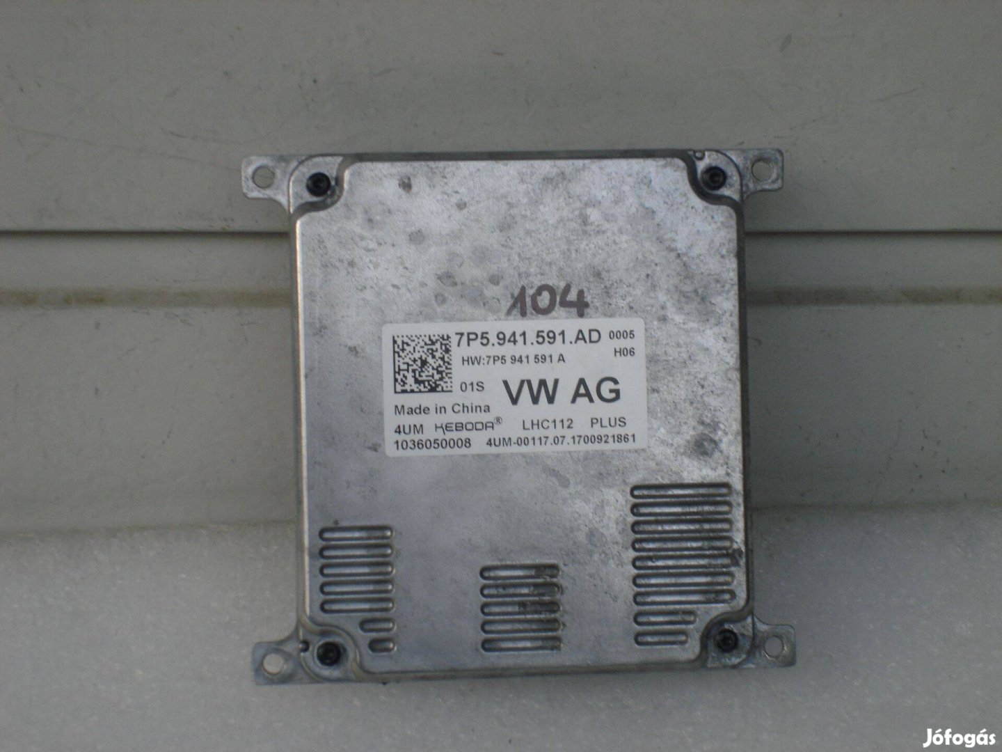 Audi Skoda Seat VW Led Modul 7P5941591Ad 2014-től