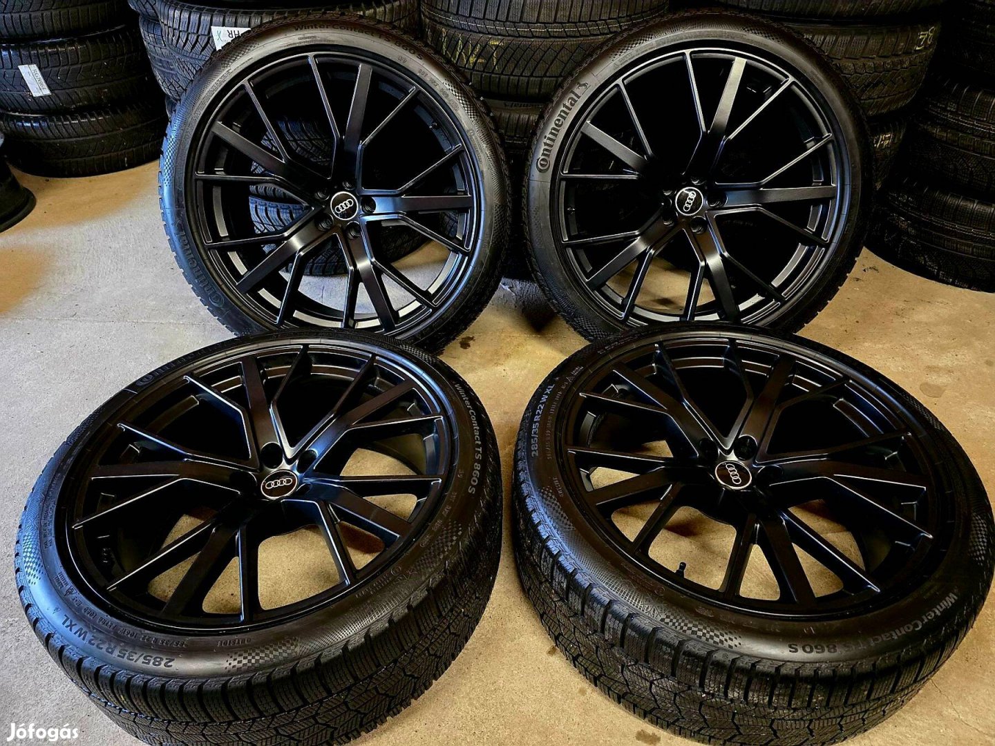 Audi Sq7 Q7 4m gyári alufelni 22 felni téli gumi 5x112