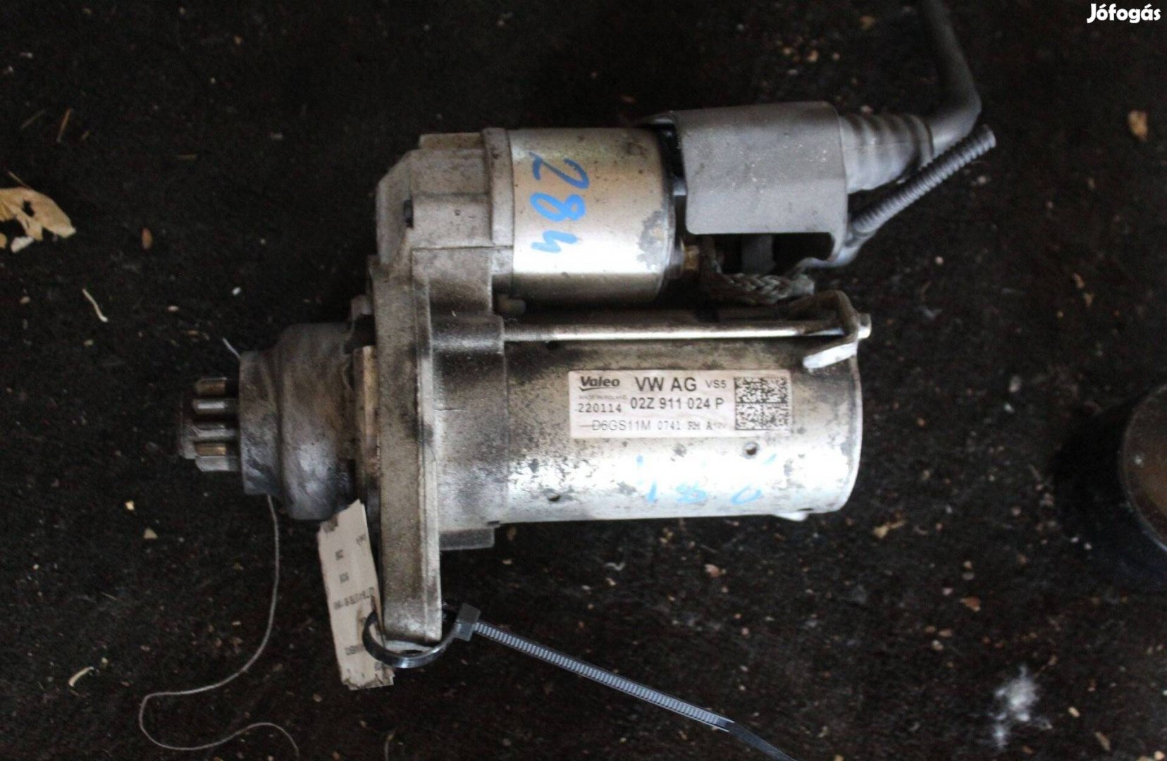 Audi TT 2006-2014 1.8 TFSI önindító 02z911024p (284)