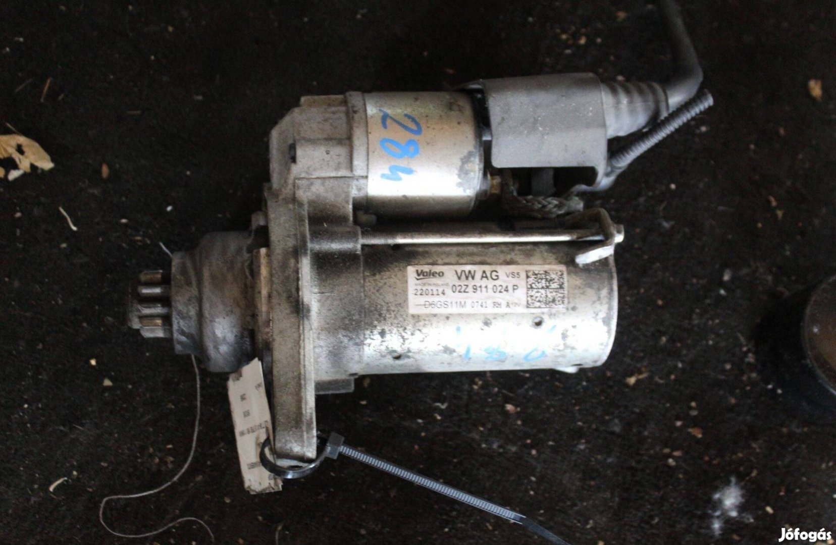 Audi TT 2006-2014 1.8 TFSI önindító 02z911024p (284)