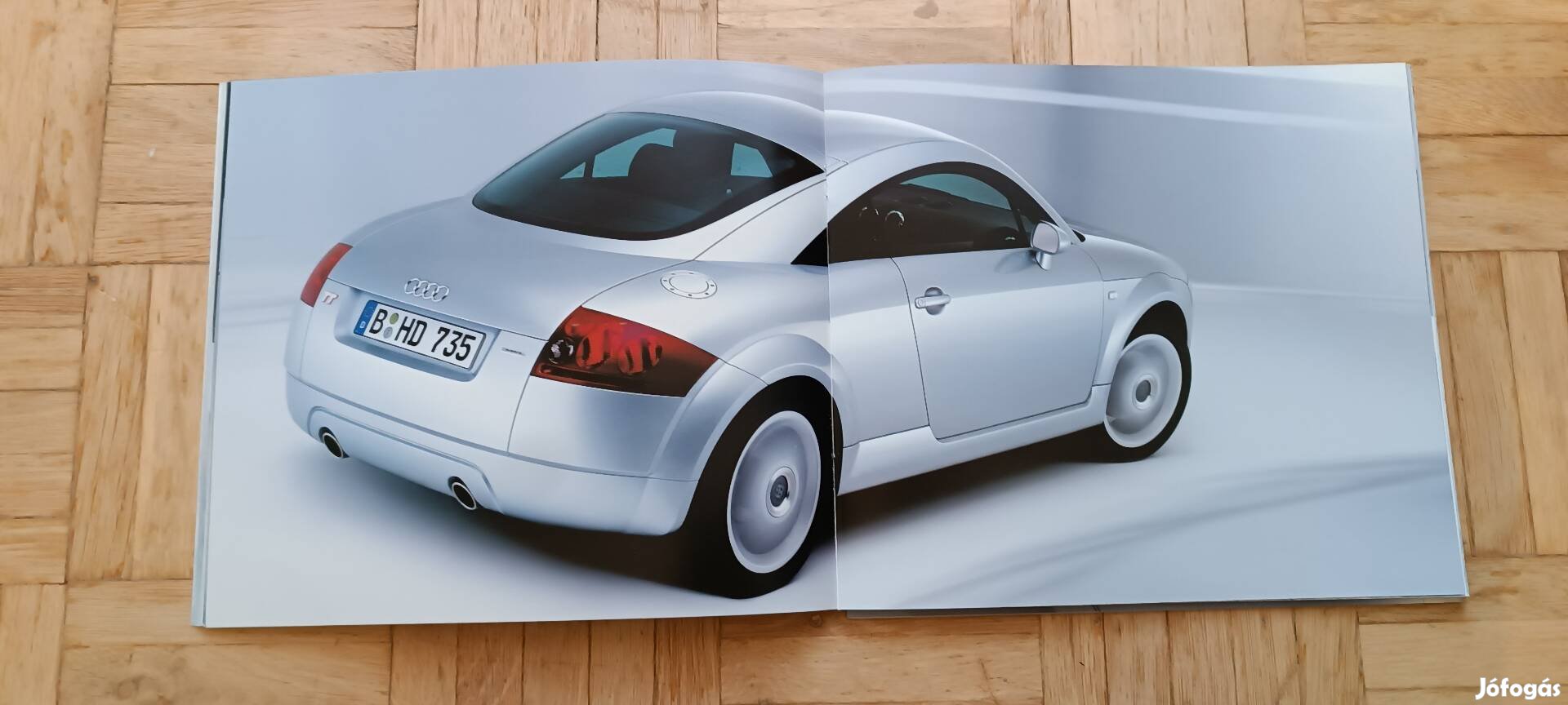 Audi TT Coupe eredeti prospektus katalógus leírás 