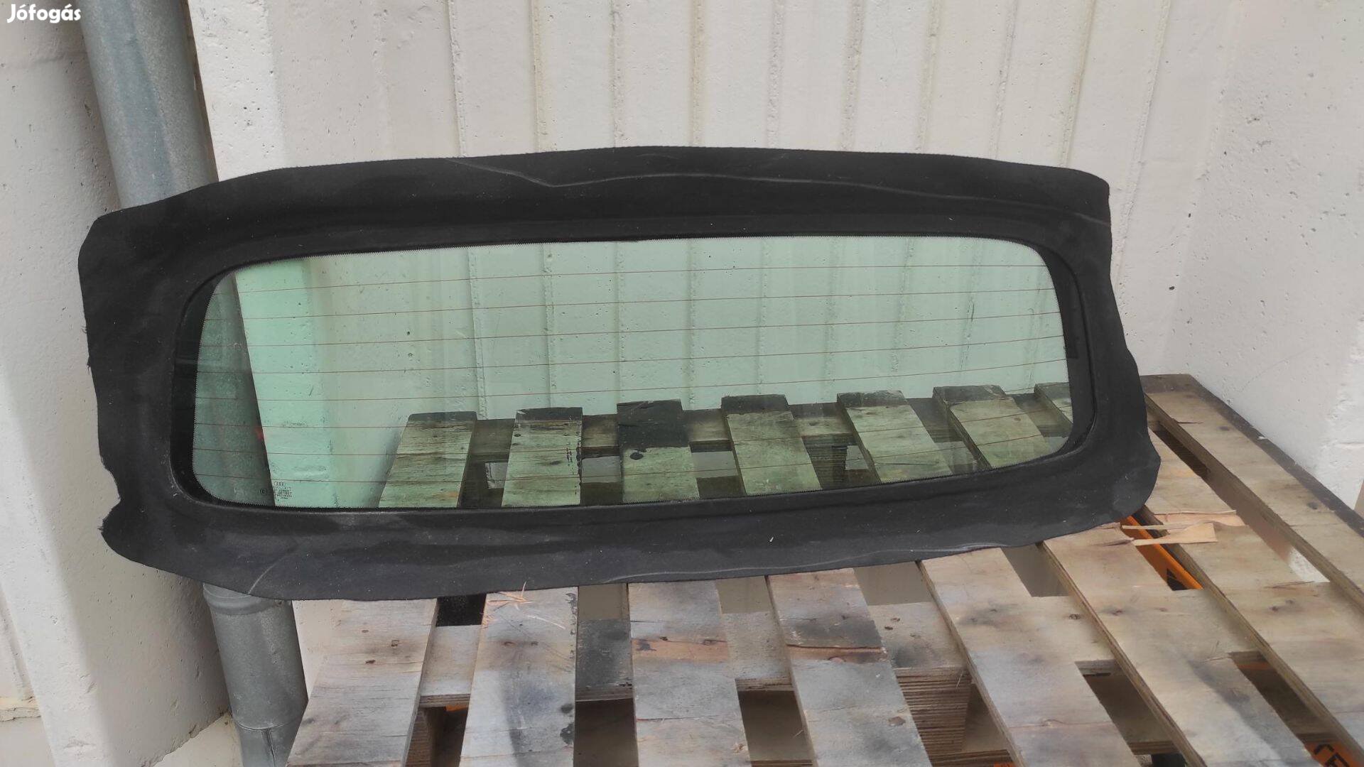 Audi TT cabrio tető hátsó üveg