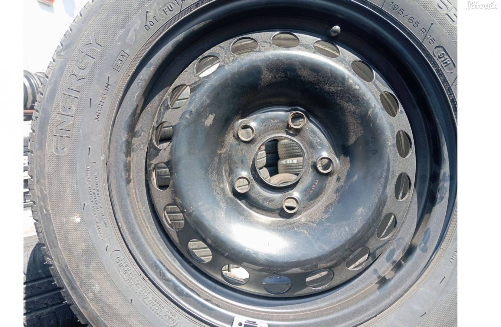 Audi VW Seat 5x112 pótkerék 195/65R15 Michelin Energy gumival