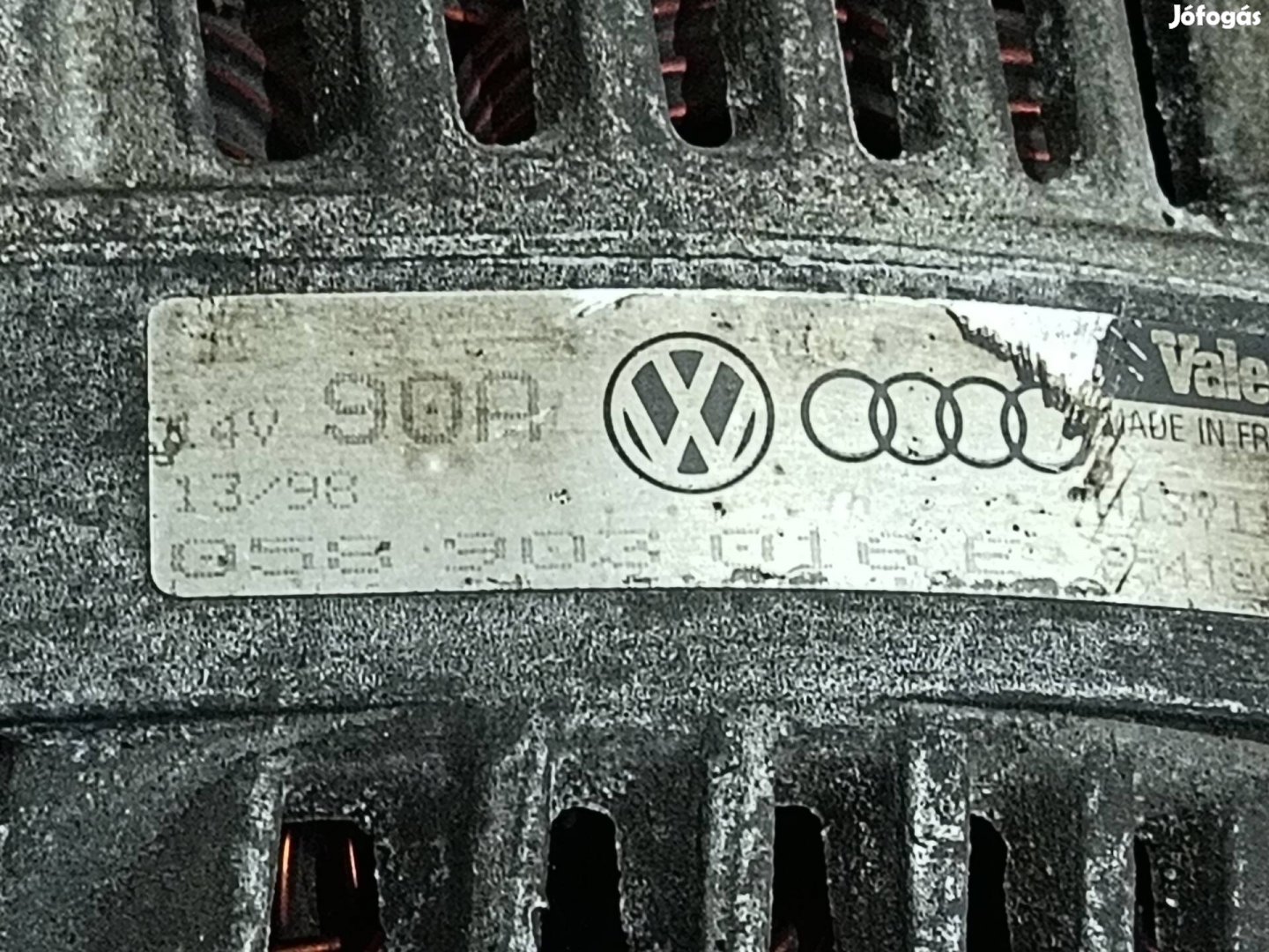 Audi VW Skoda SEAT 1.8 20V 1994-2000 Generátor 058903016E