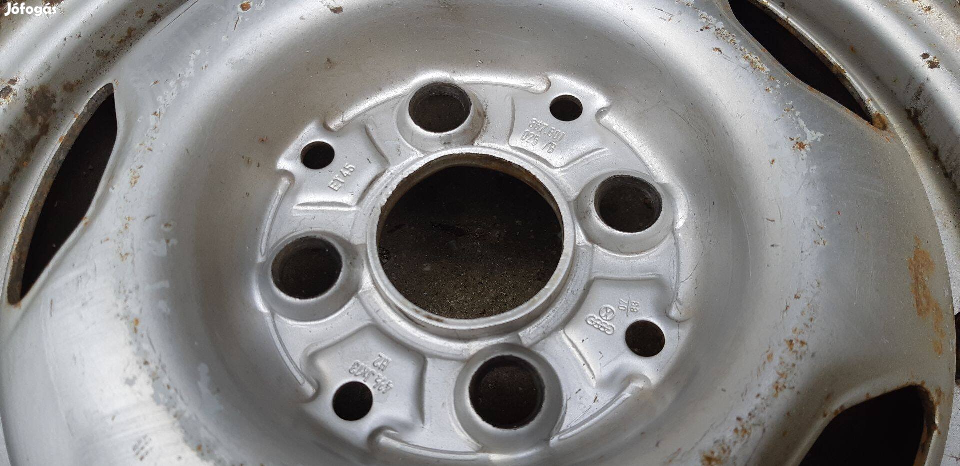 Audi/Volkswagen lemezfelni 4 db 13" 4X100