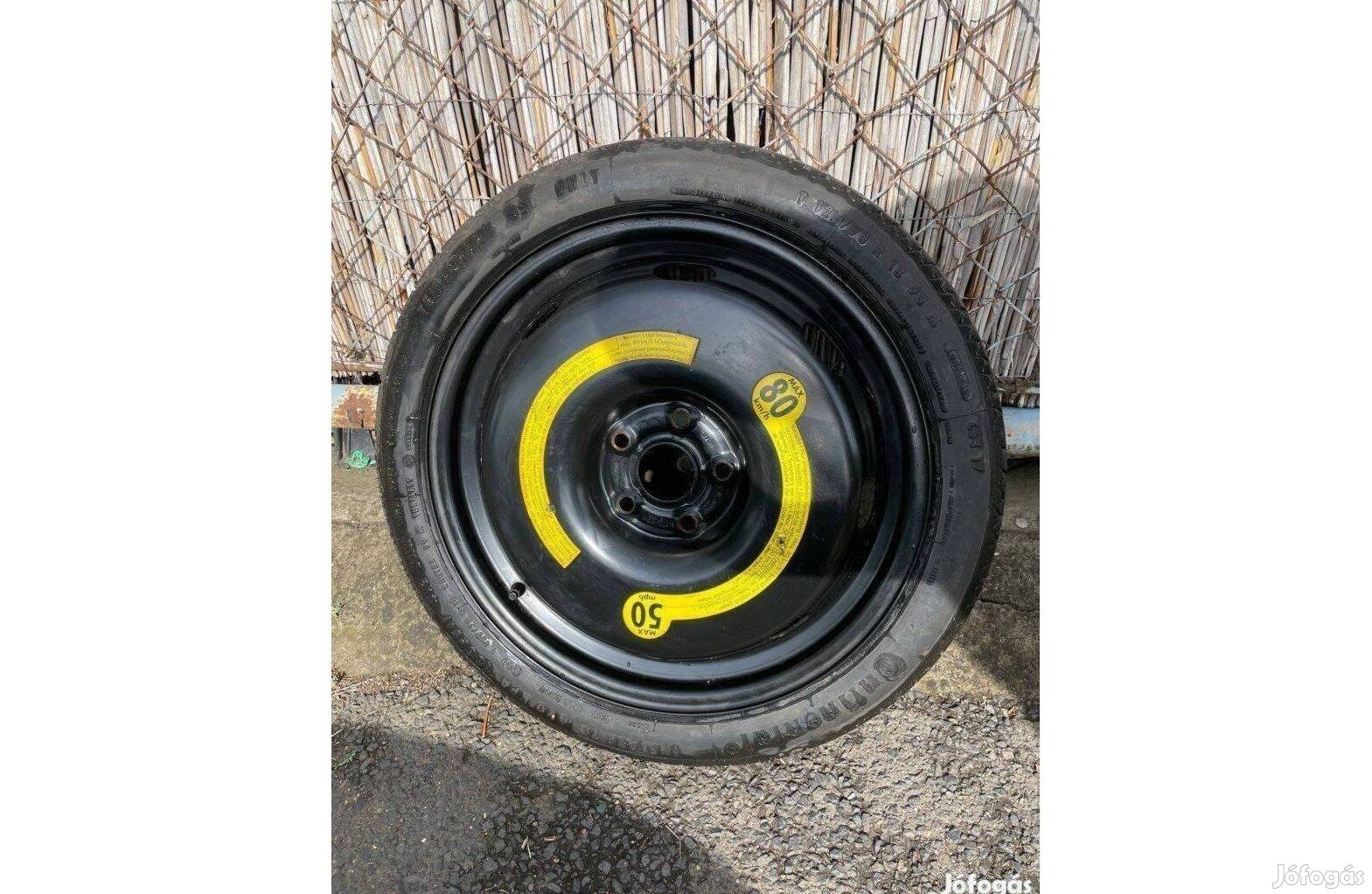 Audi-Vw 18 colos pótkerék 1k0601027b 5X112