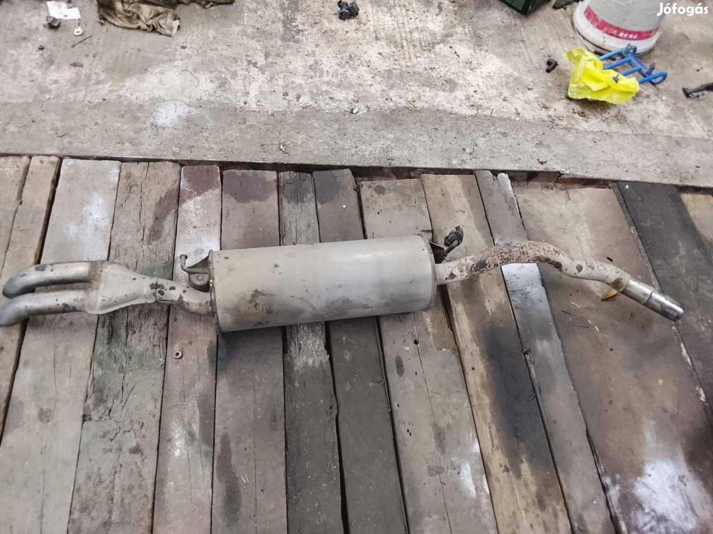 Audi Vw 1.9Tdi Hátsó Kipufogódob (Postázom is)