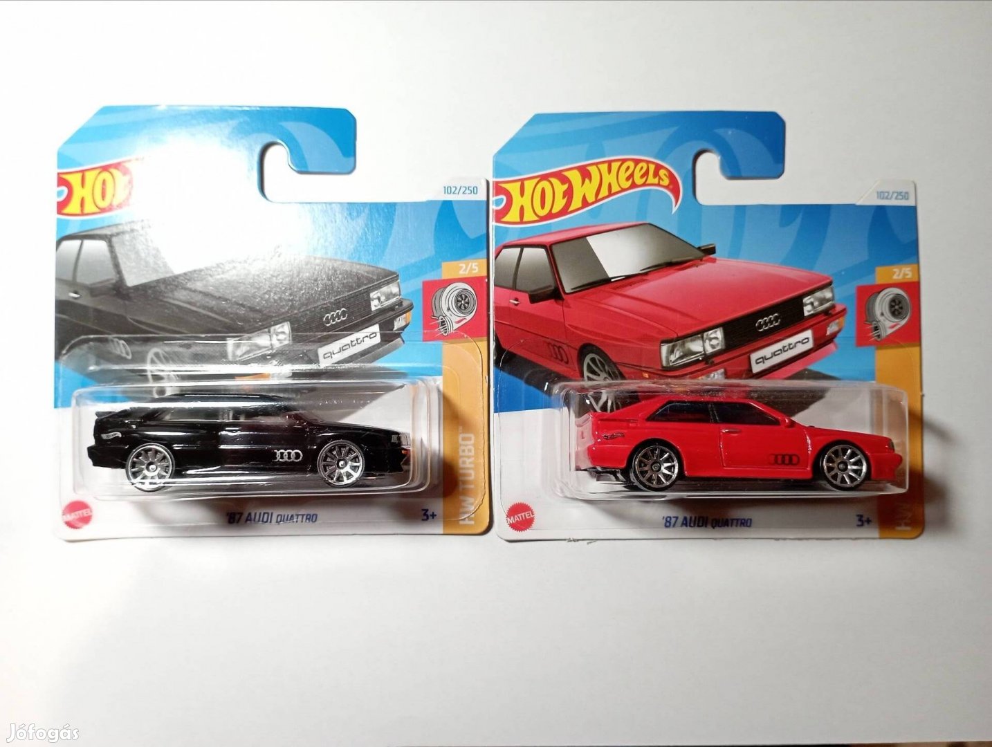 Audi '87 Quattro hot wheels csomag 