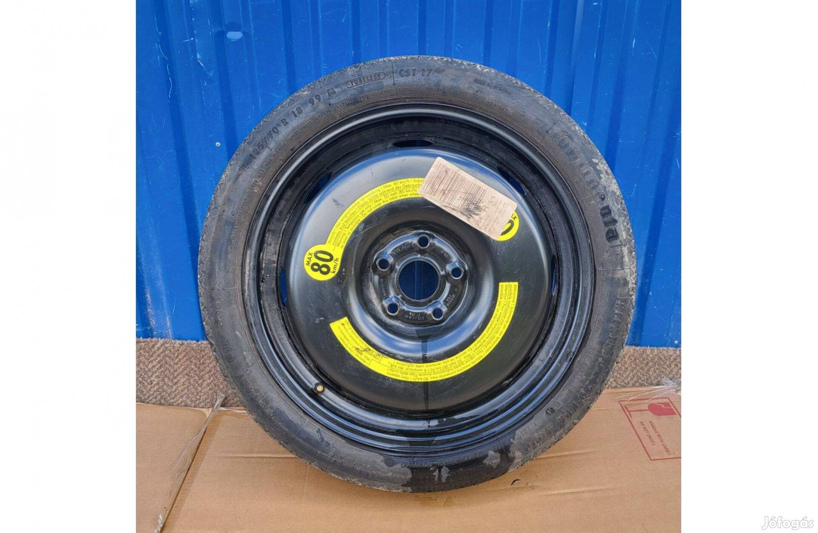 Audi, Golf, Seat, Touran, Skoda 18 18" mankókerék 125/70R18 5x112