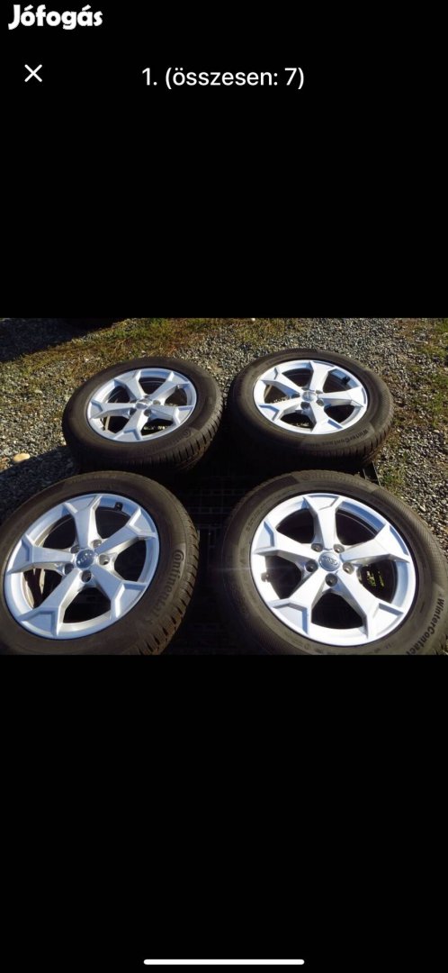 Audi/ VW 17- es tei kerék szett 