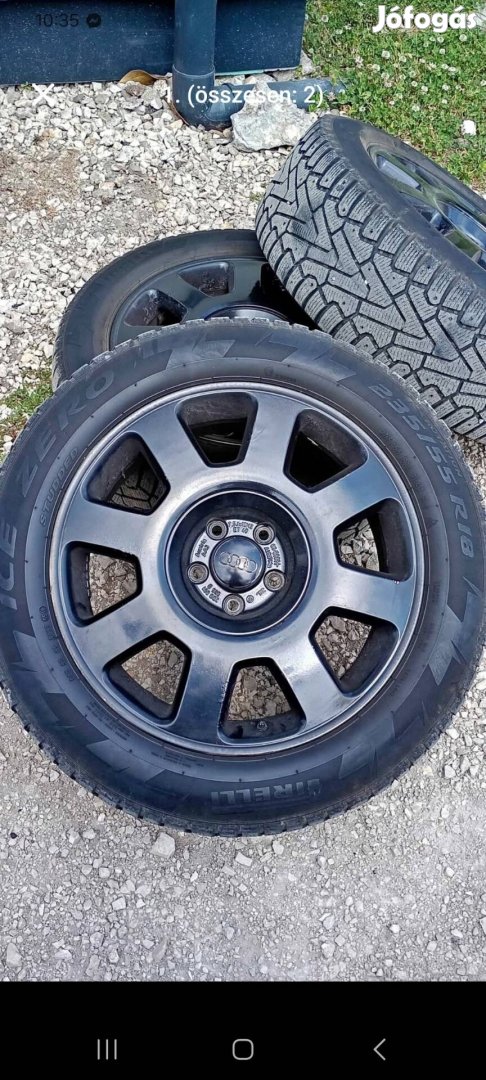 Audi & Vw téli szett 18' alufelnivel