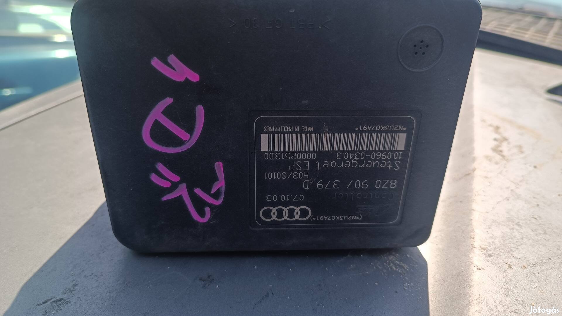 Audi a2 ABS egység 8z0907379D cikkszám