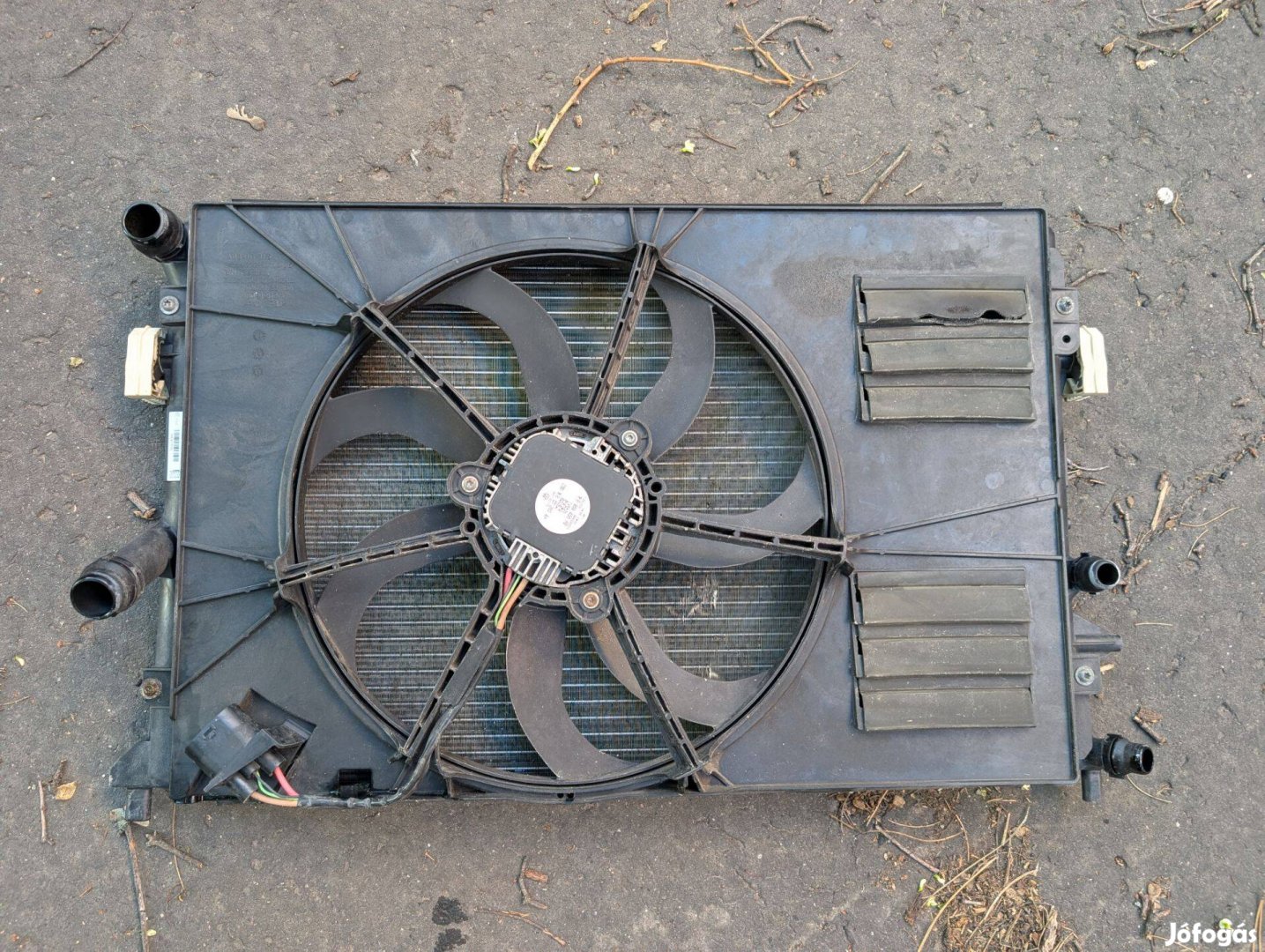 Audi a3 8p vízhűtő és ventillátor