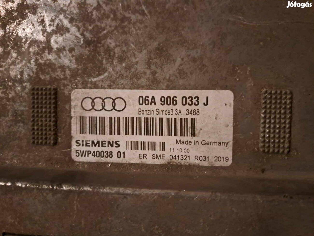 Audi a3 motorvezérlő 06A 906 033J