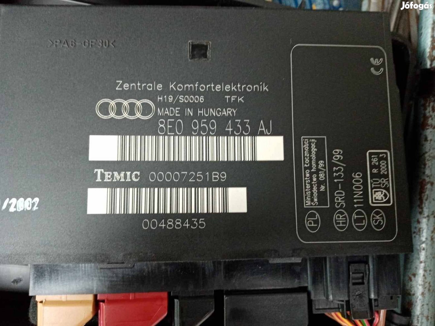 Audi a4 B6 komfort elektronika 