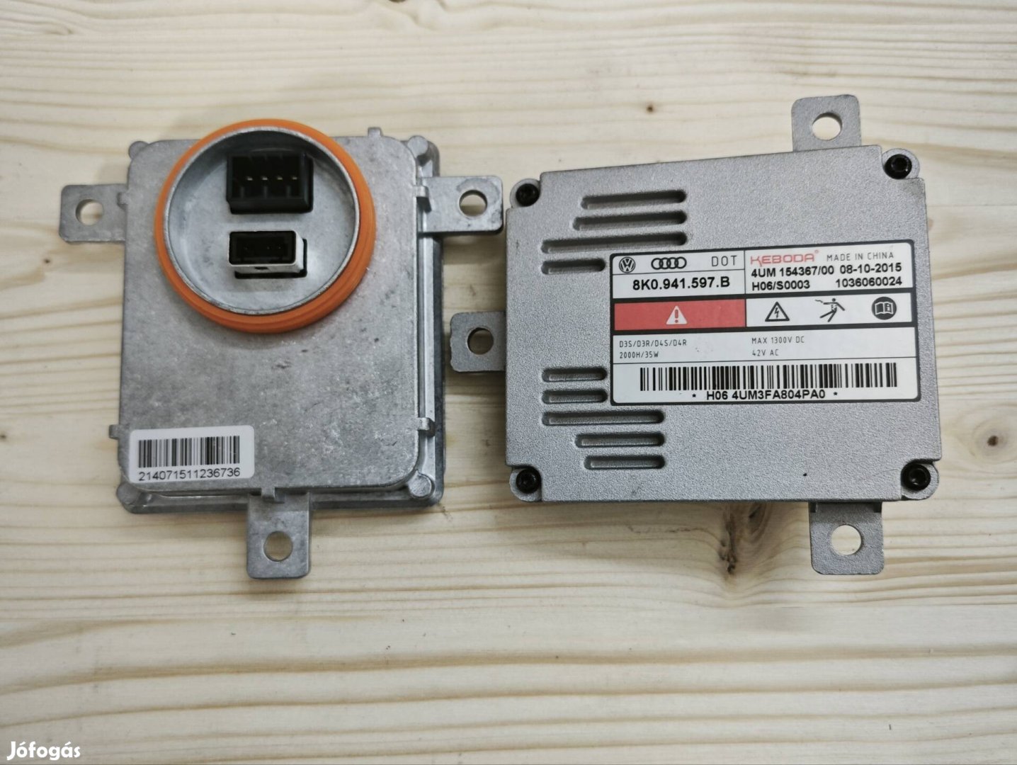 Audi a4 a5 8k 8t a6 4g c7 gyári új xenon vezérlő 8k0941597e
