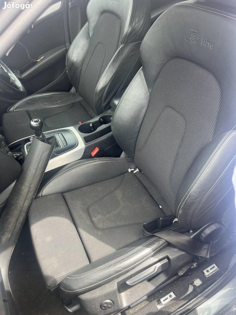 Audi a4 b8 sline ülés garnitúra