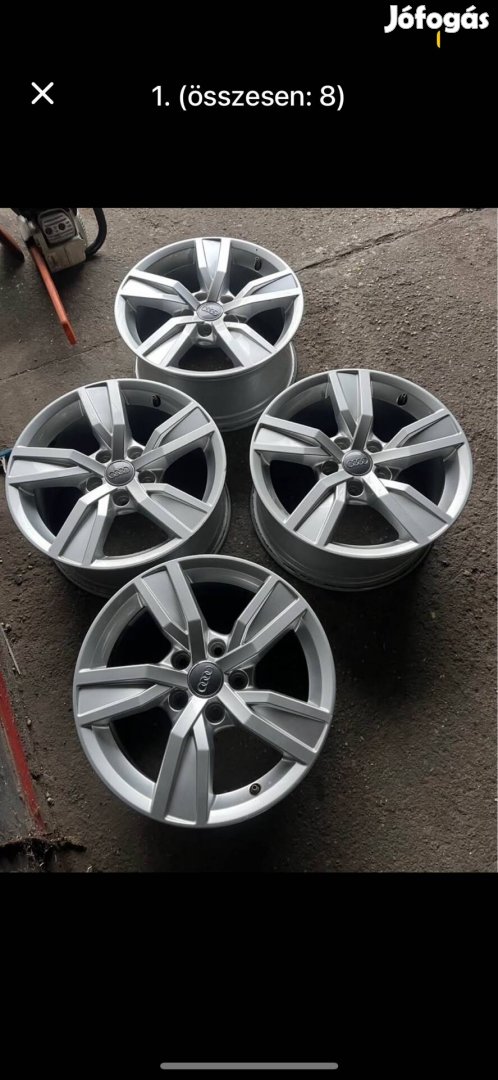 Audi a4 b9 makulátlan gyári 5x112 16