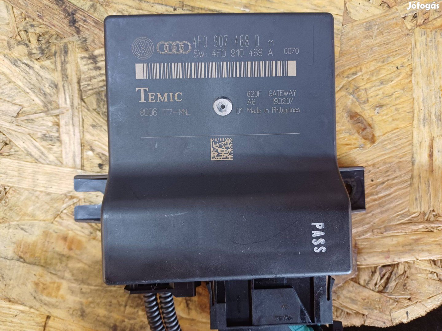 Audi a6 4F c6 2004-2011 Gateway Elektronika 4F0907468D