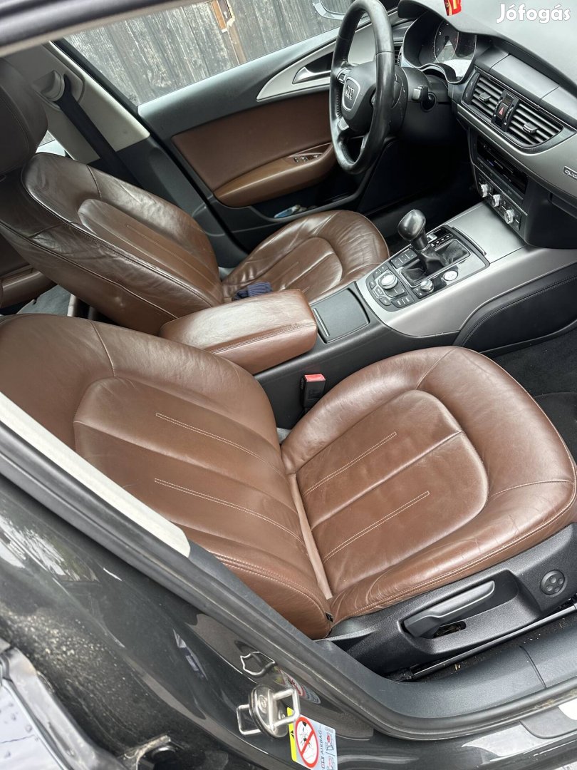 Audi a6 4g belső barna bőr 