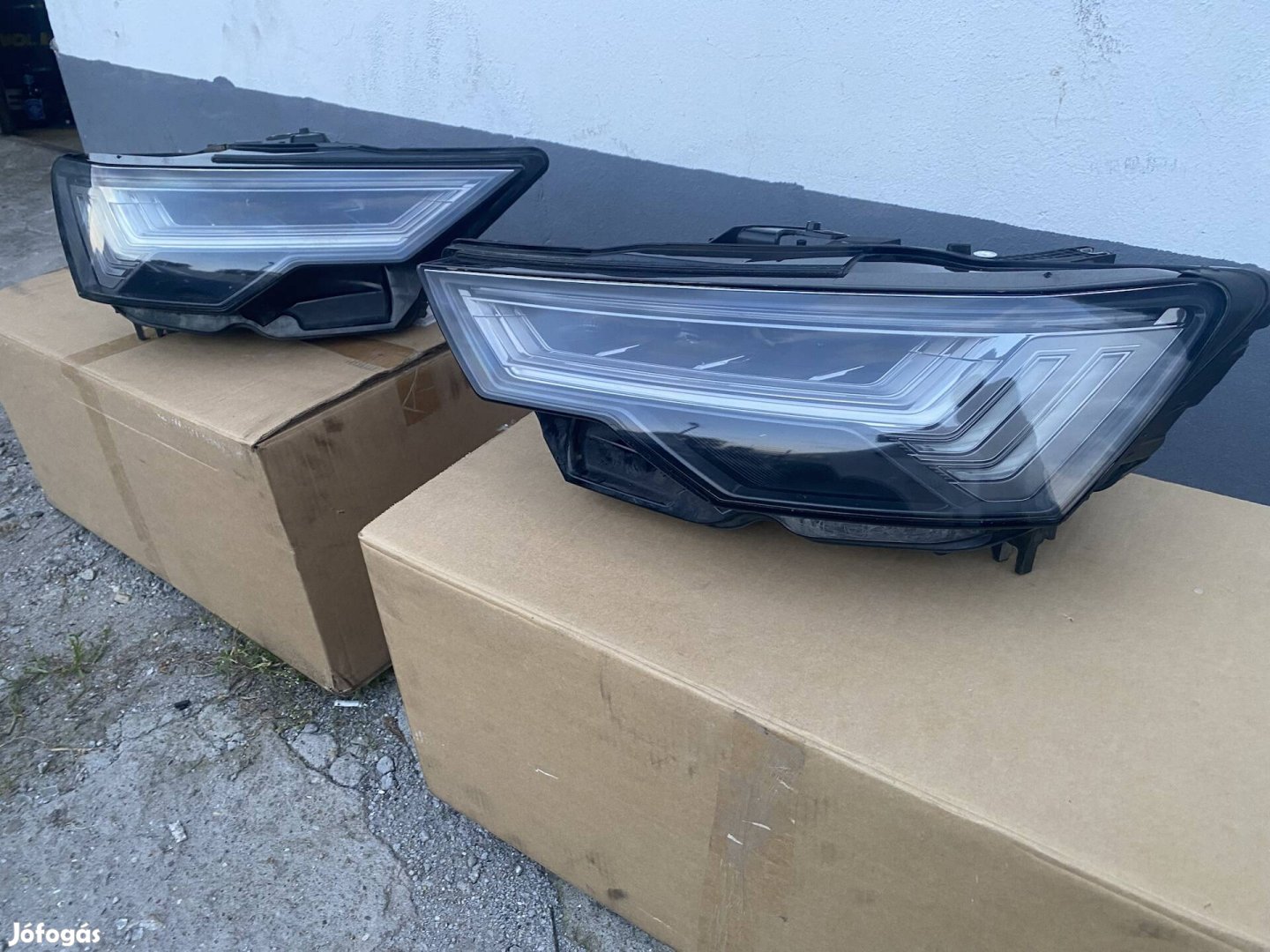 Audi a6 c8 full led fényszóró pár