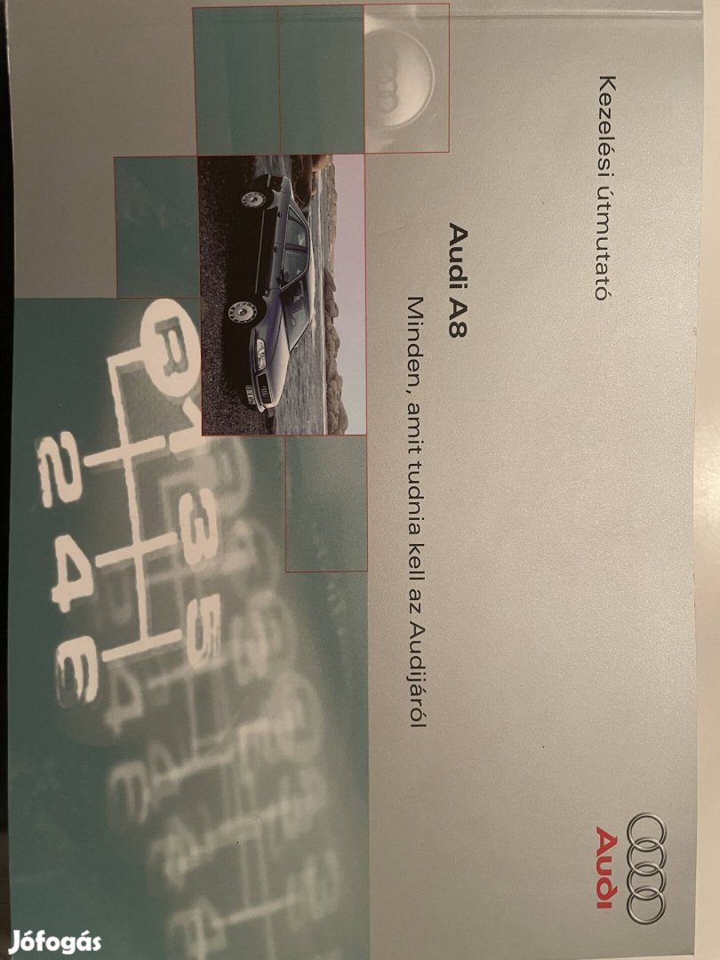 Audi a8 2000 kezelési kézikönyv magyar 