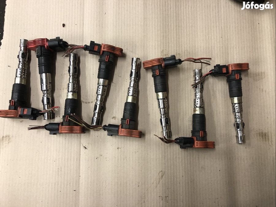 Audi a8 D3 3.7 V8 2002-2009 Benzines Gyújtótrafó szett