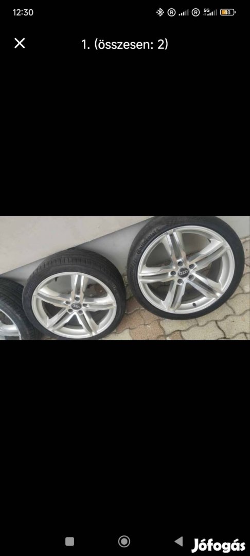 Audi alufelni 19" garnitúra szép állapotban 