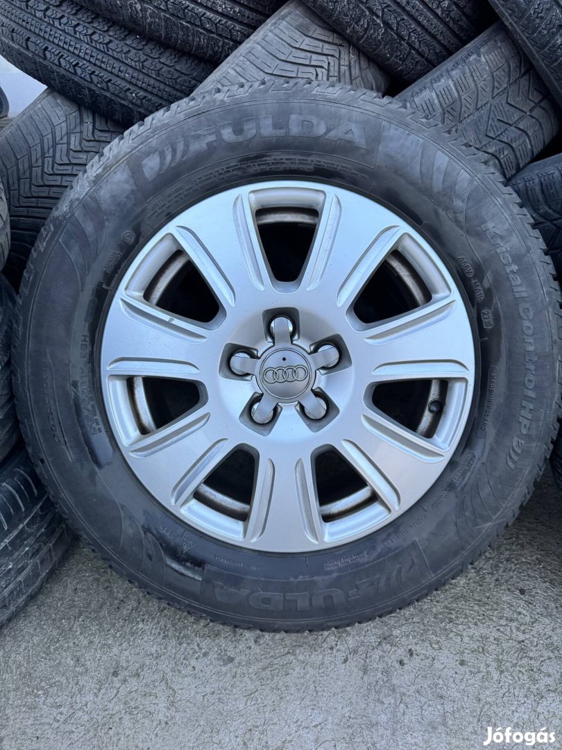 Audi alufelni szett téli gumikkal 16", 5x112, ET33, 6.5J