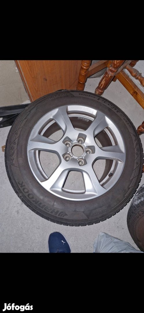 Audi alufelni szett téli gumikkal 5x112 r16