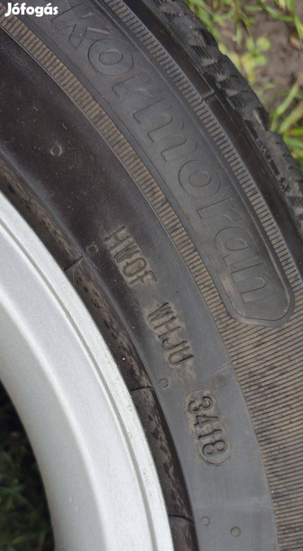 Audi alufelni téligumival 5x112 16"