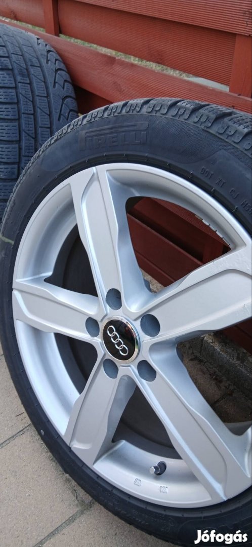 Audi felni 17 col Pirelli téli gumival