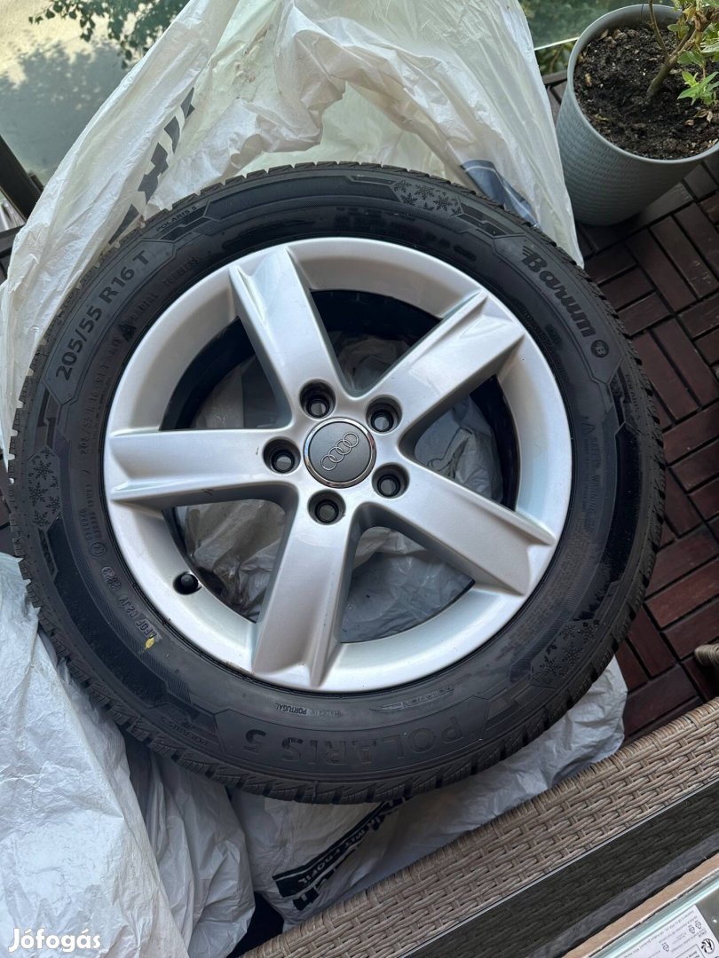 Audi felni+téligumi szett 16