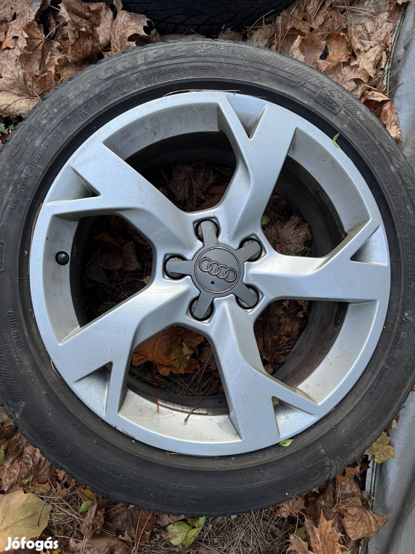 Audi felnik 17" 5x112 jó téli gumikkal