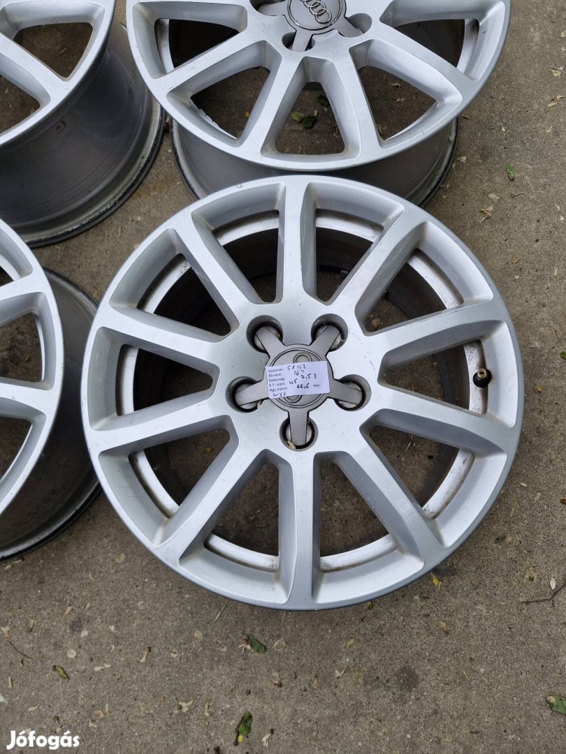 Audi gyári 5x112 16 alufelni jó állapotban