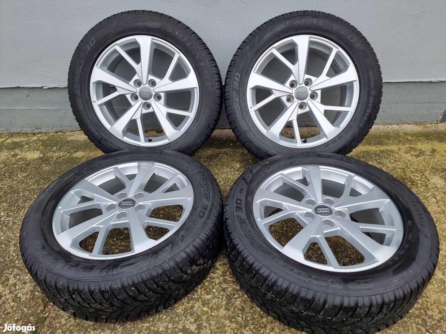 Audi gyári 5x112es 18"-os alufelni szett