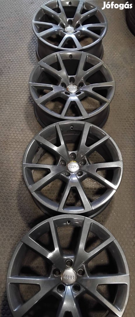 Audi gyári 8x19 5x112 ET26 66.5 garnitúra kitűnő állapotban