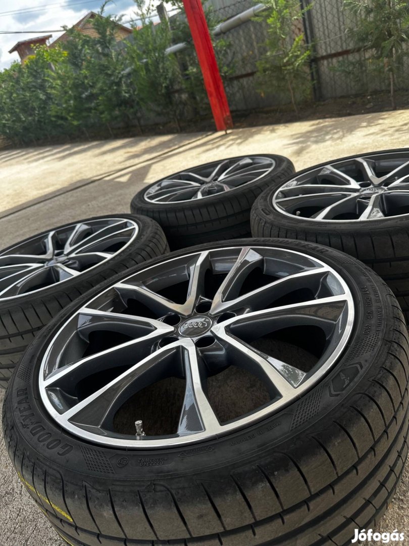Audi gyári S 19R felni ,új Goodyear F1 nyári gumikkal