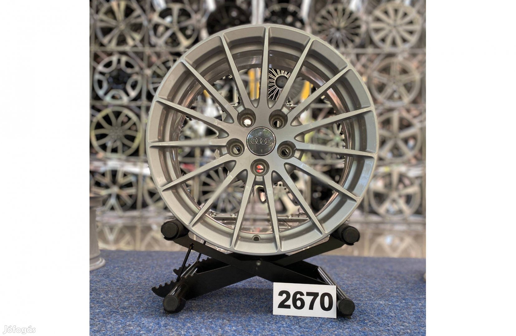 Audi gyári alufelni felni, 7,5x17, et29, 5x112, A5 A6 A4 (2670)