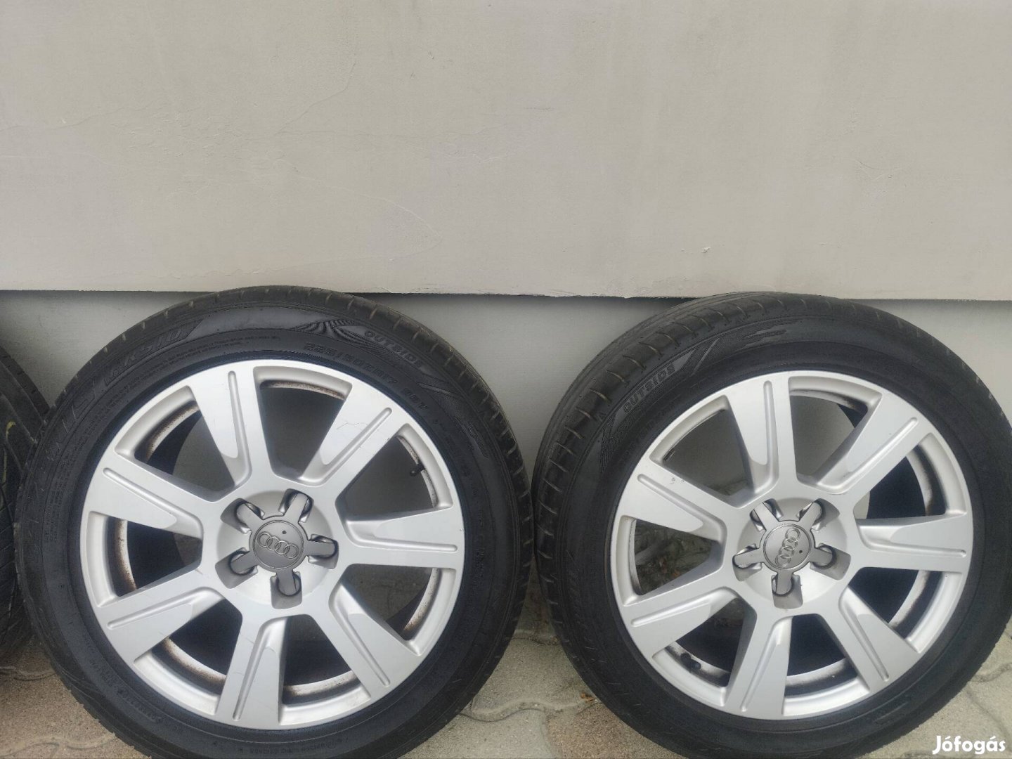 Audi gyári alufelni garnitúra 17" sérülés mentes 