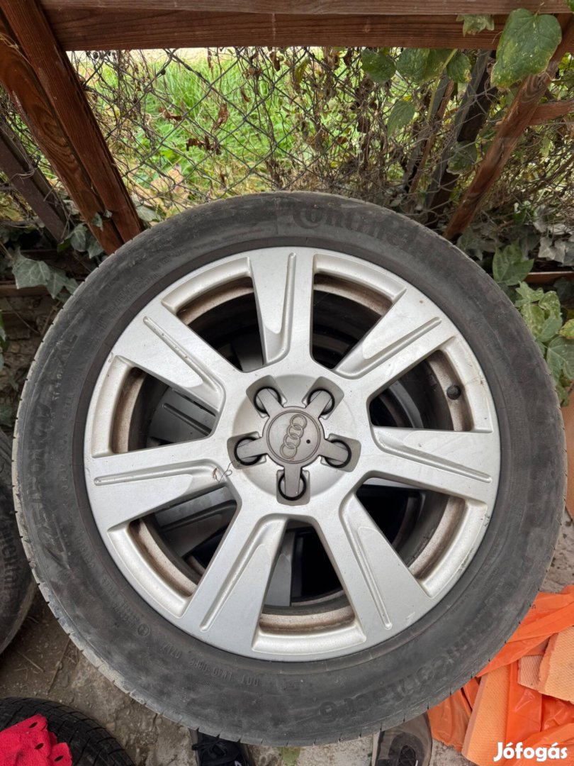 Audi gyári felni continental gumikkal